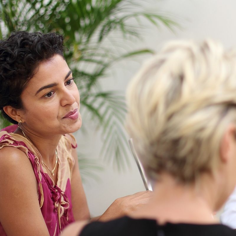 Women in counseling group